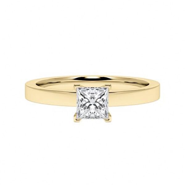 Forlovelsesring  med prinsesse lab grown diamant - 0,70 ct  River - VS - 200628